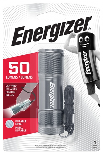 [EN_METALLED-TORCH3LED] Metalen zaklamp ENERGIZER 3LED excl. 3xAAA