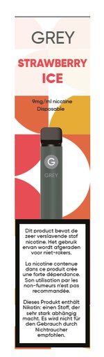 [PF_GREY-STRAWBERRYICE] GREY STRAWBERRY ICE 9mg/ml