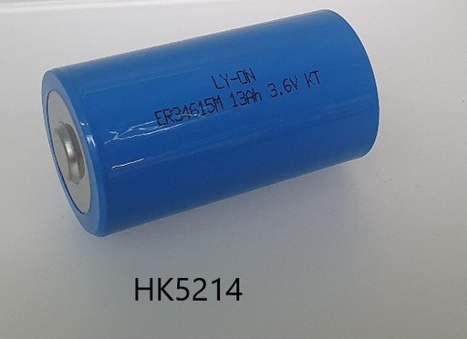 [HK_5214] LY-ON D-SIZE LITHIUM ER34615M 3,6V 13AMp (33,00 x 60,00)