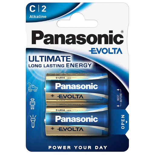 [PAN_LR14-E-BL2] PANASONIC LR14 EVOLTA C /2