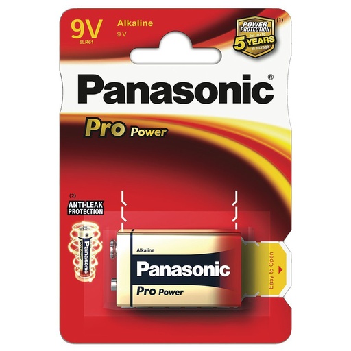 [PAN_6LR61-PP] BLIST.PANASONIC 6LR61 PRO.PG/1BP