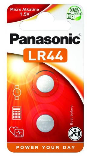 [PAN_LR44L-BL2] PANASONIC LR44L 1,5V /2