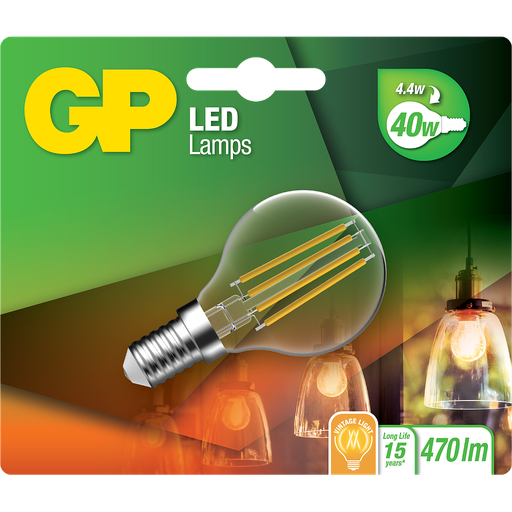 [GP_078142] LED FILAMENT MINI GLOBE/ E14 / 4.4W 