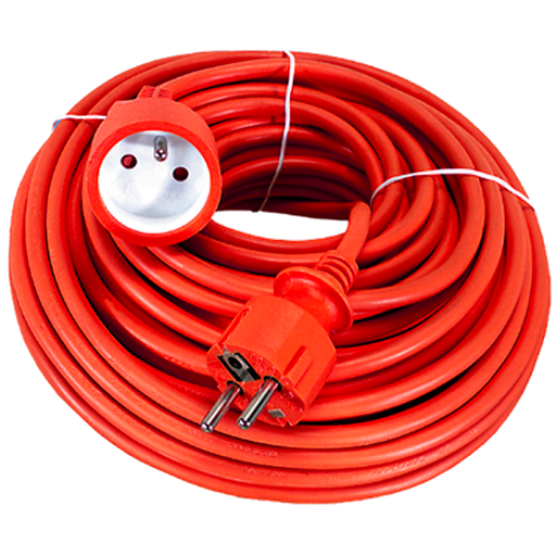 [EL_37086] PROLONGATEUR SECTEUR JARDIN 25M ORANGE