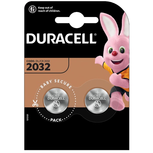 [DU_2032-BL2] BLIST. DURACELL LITHIUM CR2032/2