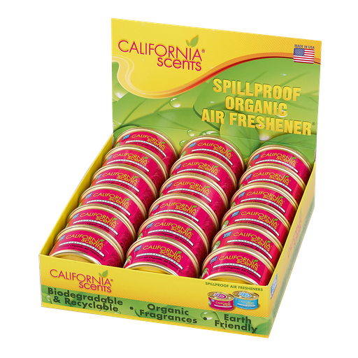 [CAS_05000] DISPLAY CALIFORNIA SCENTS 18 PCS CHERRY