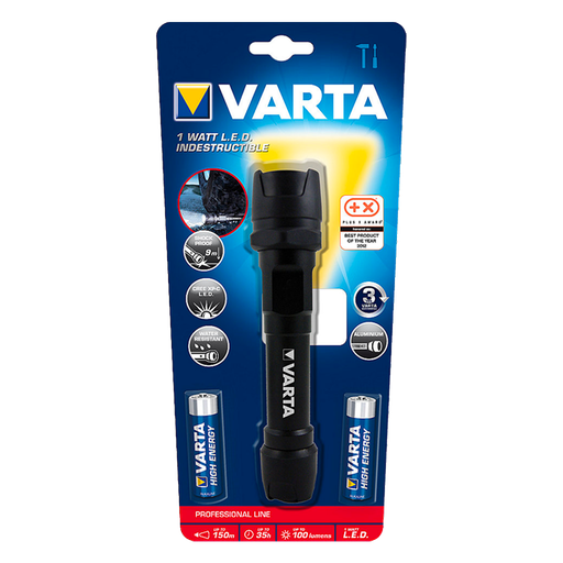 [VARTA_18811] VARTA 18811 LED HIGH OPTICS 2AA incl.