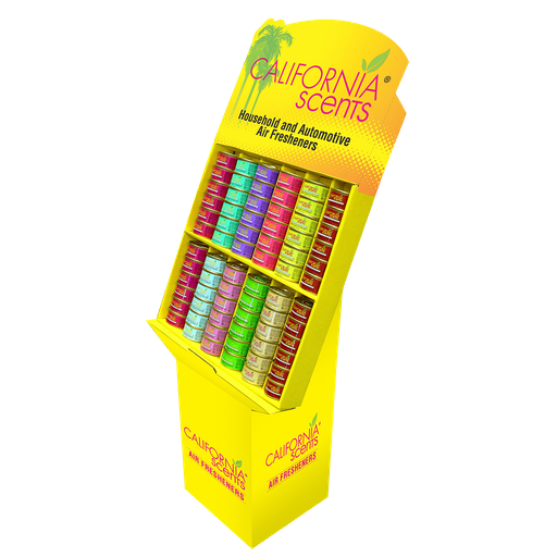 [CAS_05002] DISPLAY CALIFORNIA SCENTS 72 PCS