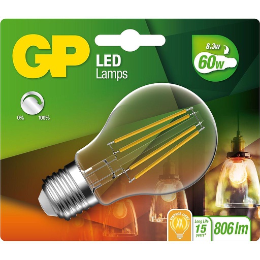 [GP_078234] LED FILAMENT CLASSIC / E27 / 8.3W