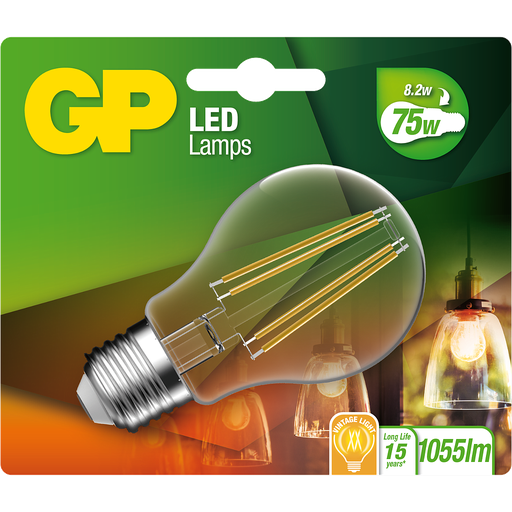 [GP_079934] AMP. LED CLASSIC E27 9.8W - 75W