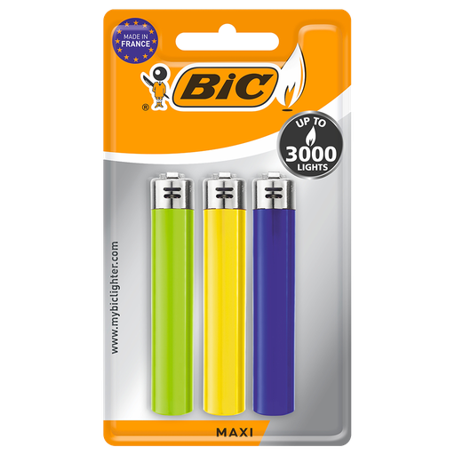 [BIC_BRIQUET-MAXI-J26-BL3] BRIQUET BIC J26 MAXI BLISTER/3