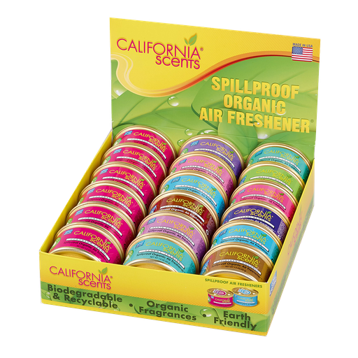 [CAS_05003] DISPLAY CALIFORNIA SCENTS 18 PCS MIX 