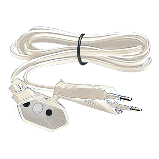 [EL_37054] CABLE SECTEUR 5 M BLANC 
