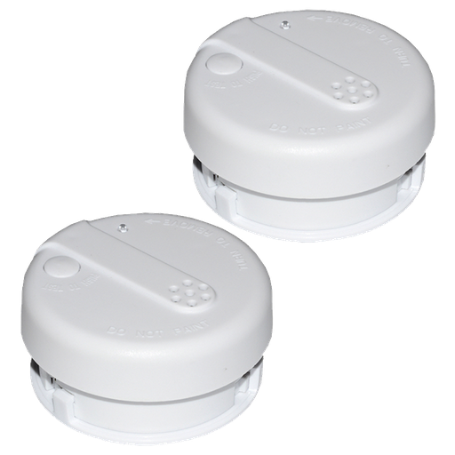 [EL_24202] DETECTEUR DE FUMEE 2 PCS 3 PILES INCL.