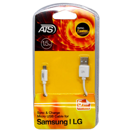[ATS_0184] CABLE SAMSUNG MICRO USB 2A