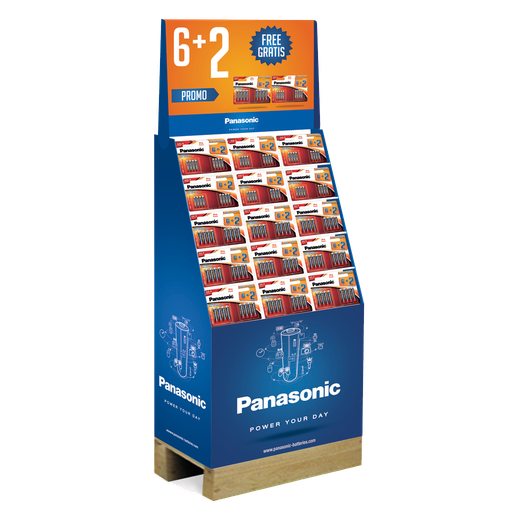 [PAN_15WFLODIS-PPG-BL6+2] FLODIS 15W LR06 + LR03PPG / 8BW 6+2