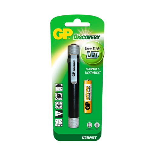 [60057] LAMPE DE POCHE GP LED PENLIGHT  1PILE***