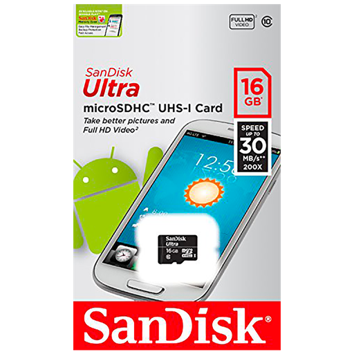 [ATS_3395] SANDISK ULTRA MICRO SDHC CARD 16GB 