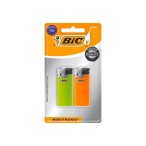 [BIC_BRIQUET-MINITROC-J39-BL2] BRIQUET BIC J39 MINITRONIC BLISTER 2