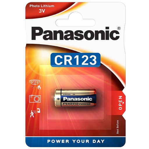 [PAN_123A] PANASONIC LITHIUM CR123A 3V /1