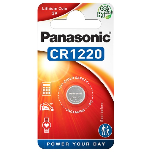 [PAN_1220] PANASONIC LITHIUM CR1220 3V /1