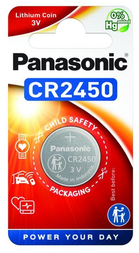 [PAN_2450] PANASONIC LITHIUM CR2450 3V /1